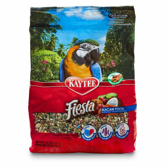 Kaytee Fiesta Macaw Food, 4.5 Ib