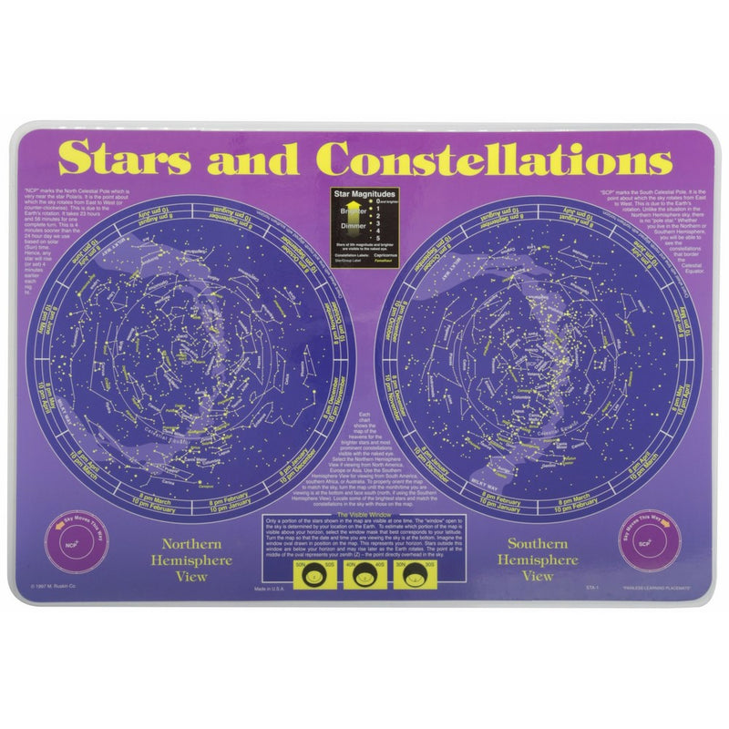 Painless Learning Stars and Constellations Placemat