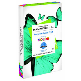 Hammermill Paper, Laser Print Paper, 24lb, 8.5 x 14, Legal, 98 Bright, 500 Sheets/1 Ream, (104612R), Made In The USA