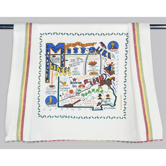 Catstudio Missouri Dish Towel - Original Geography Collection Décor 034D(CS)