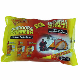 Heat Factory Outdoor Warmer Pack: 6 Pair Hand, 3 Pair Toe, and 3 Large Body Heat Warmers