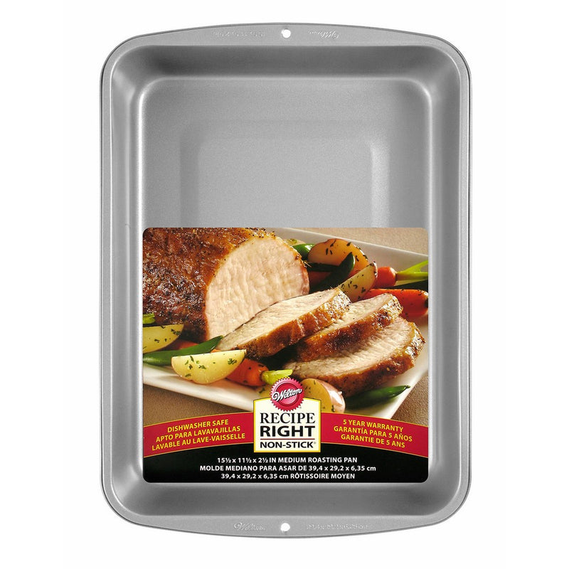 Wilton Recipe Right Non-Stick Medium Roasting Pan