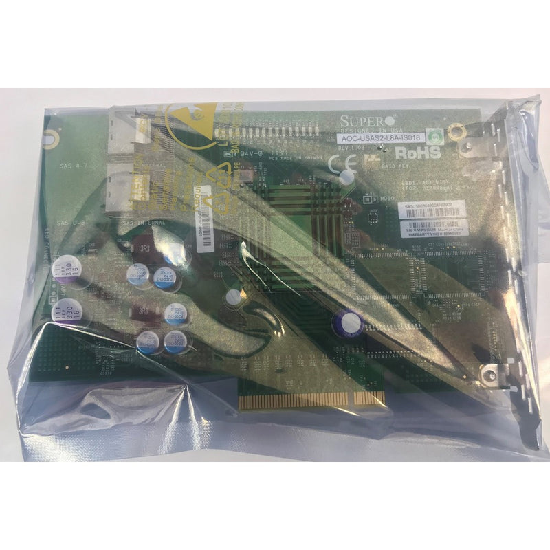 Supermicro AOC-USAS2-L8I Add-on Card 6Gb/s Eight-Port SAS Internal RAID Adapter