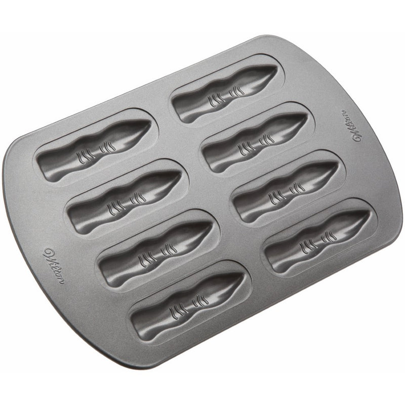 Wilton Fingers Non-Stick 8 Cavity Cookie Pan