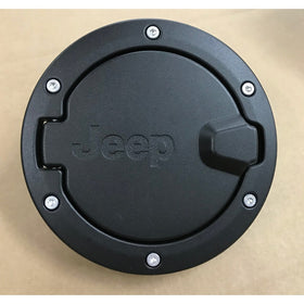 Mopar 82210609AC 2007-2016 Jeep Wrangler Satin Black Fuel Filler Door