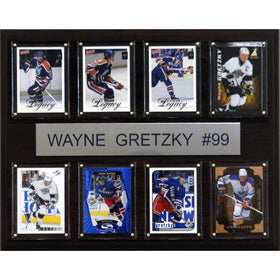 NHL Wayne Gretzky Edmonton Oilers 8 Card Plaque