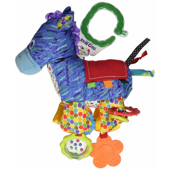 The World of Eric Carle, The Very Hungry Caterpillar On the Go Developmental Plush Horse with Sound, 12"