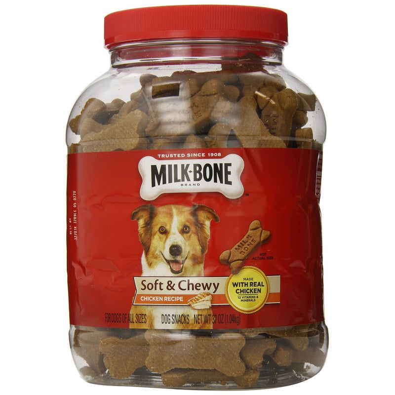 Milk-Bone Soft & Chewy Chicken Recipe Treats (37 oz)