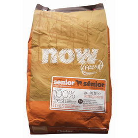 NOW! 152348 Fresh Grain Free Senior Dog Food, 25-Pound Bag
