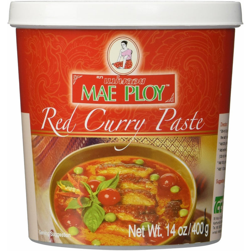 Mae Ploy Red Curry Paste, 14 oz