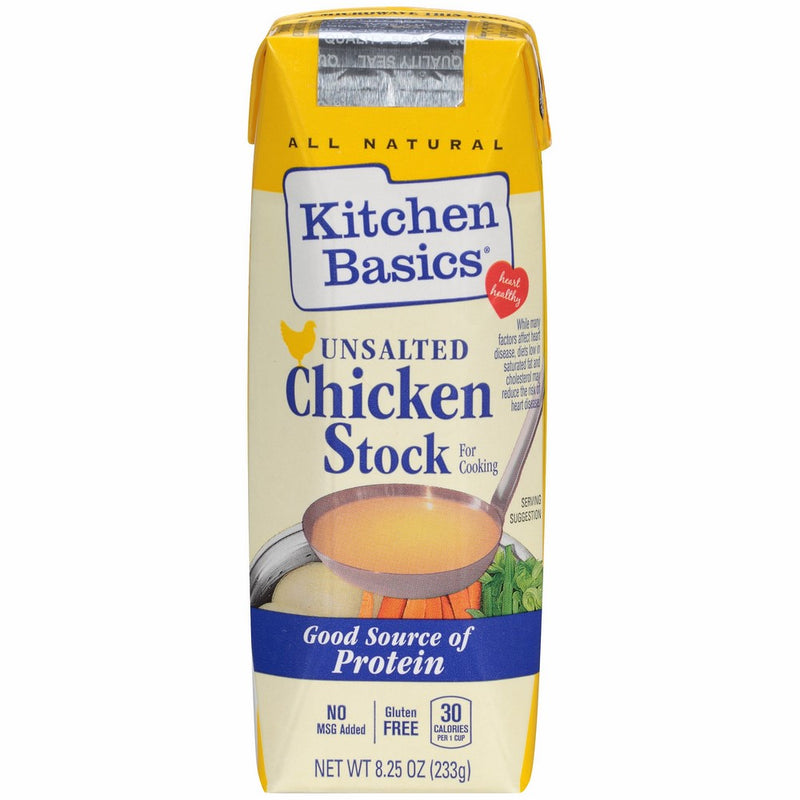 Kitchen Basics No Salt Chicken Stock, 8.25 oz (Case of 12)