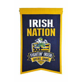 NCAA Notre Dame Fighting Irish Nations Banner