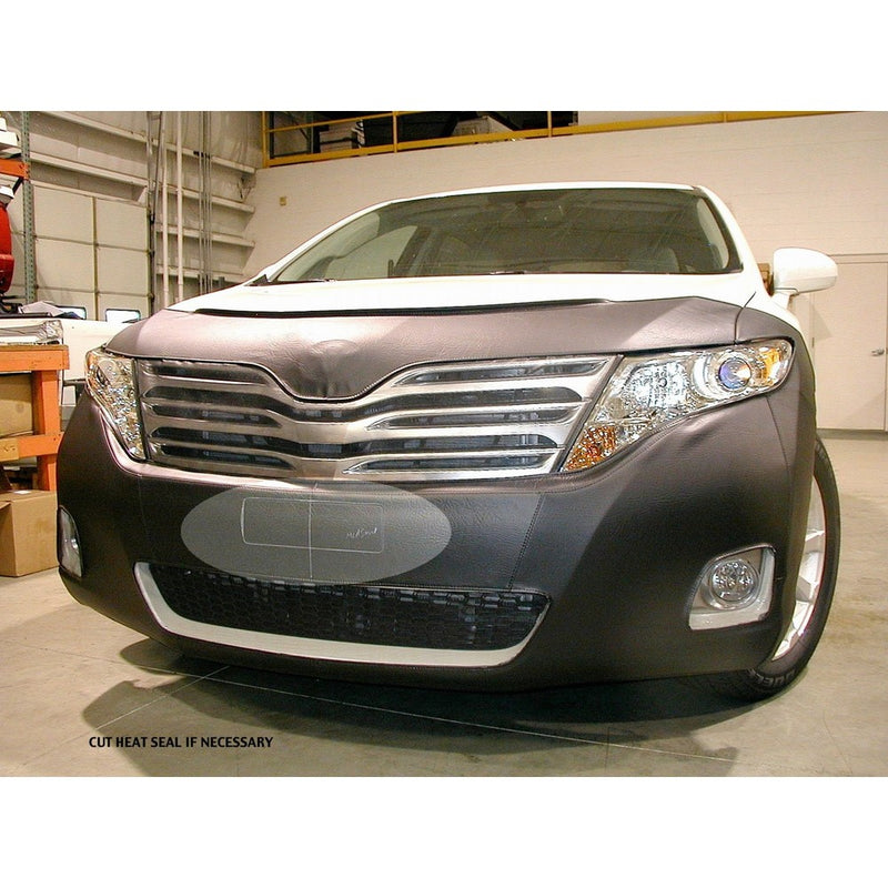 Lebra 2 piece Front End Cover Black - Car Mask Bra - Fits - Toyota Venza LE, XLE & Limited 2013
