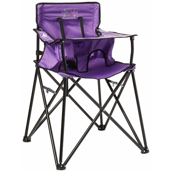 ciao! baby Portable Travel Highchair, Purple