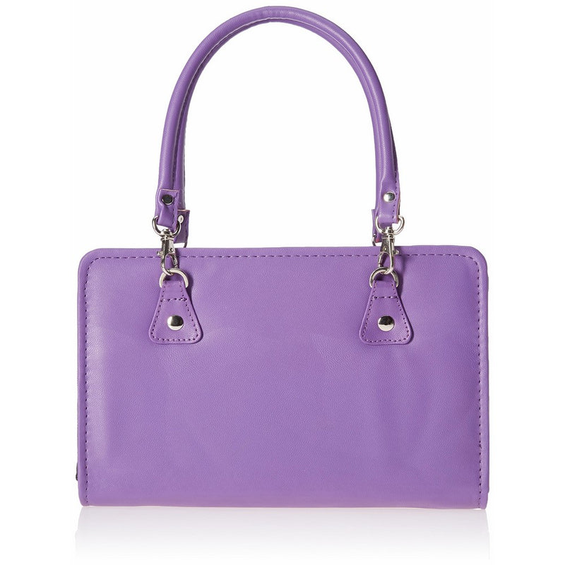Knitter's Pride Thames Faux Leather Bag, Purple