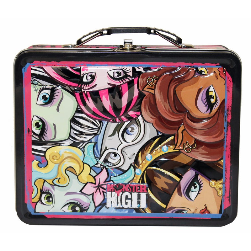The Tin Box Company 237617-12 Monster High Large Carry All Tin-Assorted