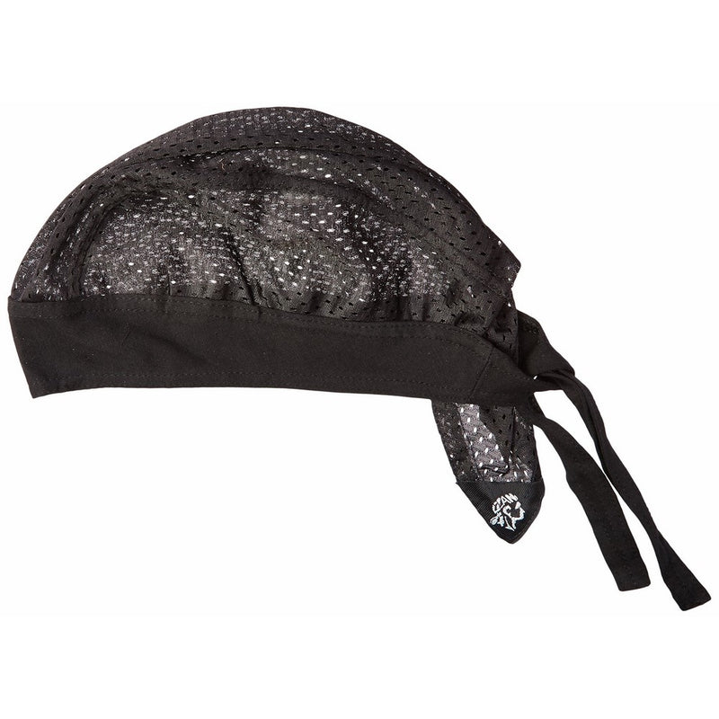 ZANheadgear Vented Sport Flydanna Bandanna, 100% Polyester Mesh, Black