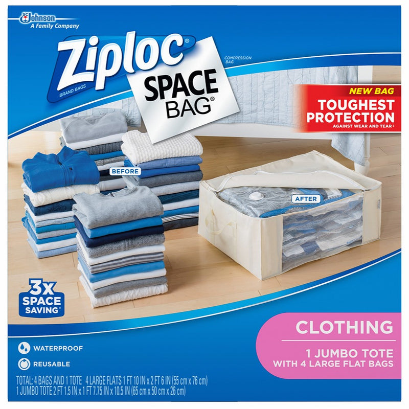 Ziploc Space Bag 1 Tote Shell