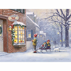 Lang All I Want For Christmas Classic Christmas Card by Paul Landry, 4.25 x 6 inches, 12 Cards and 13 Envelopes (2004029)