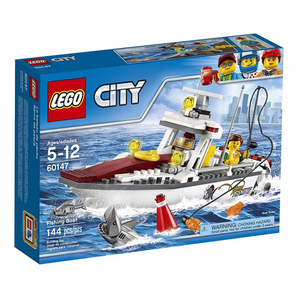 LEGO City Fishing Boat 60147 Creative Play Toy