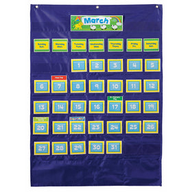 Carson Dellosa Deluxe Calendar Pocket Chart (158156)