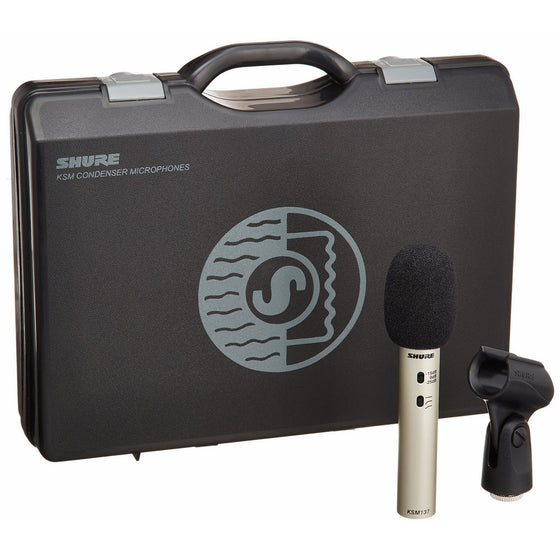 Shure KSM137/SL End-Address Cardioid Condenser Instrument Microphone