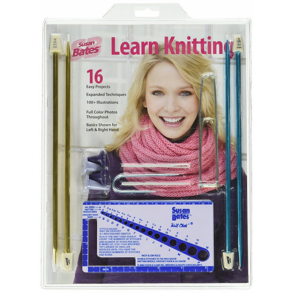 Susan Bates Learning Knitting Teacher Kit