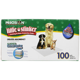 Precision Pet Little Stinker Housebreaking Pads 100-Pack