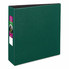 Avery 27653 Durable Binder with Slant Rings, 11 x 8 1/2, 3", Green