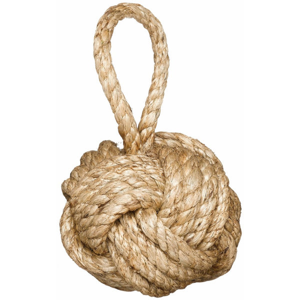 Two's Company MarseilleKnot Door Stopper ( 3.3 lbs ) - Jute