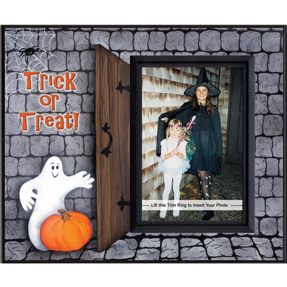 Trick or Treat Halloween Picture Frame Gift