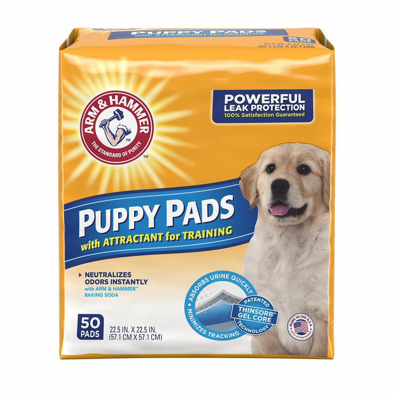 Arm & Hammer Ultra Absorbent Puppy Pads - 50 count