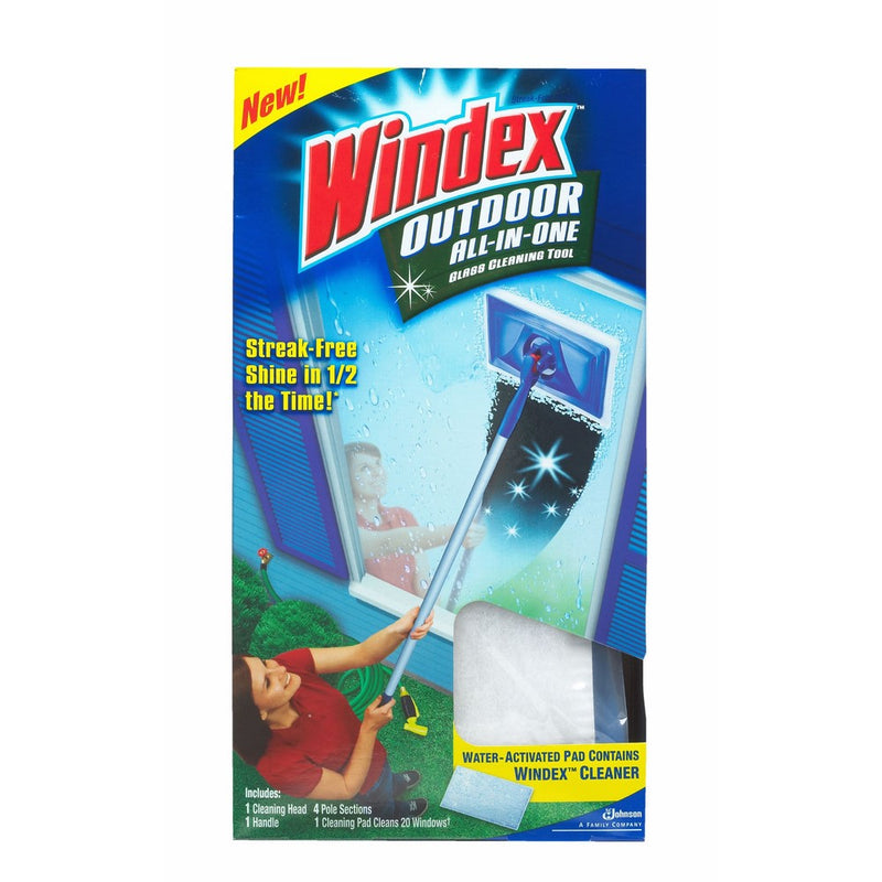 Windex Outdoor All-In-One Glass Cleaning Tool