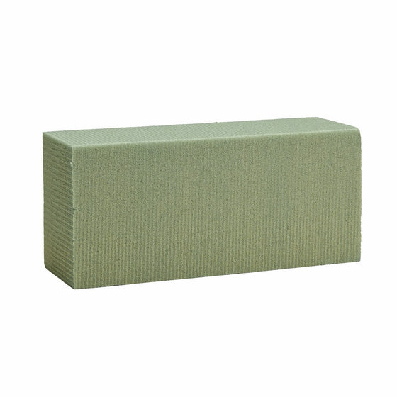 FloraCraft FO306GS Dry Foam Blocks, 2.625 by 3.5 by 7.875-Inch, Green, 6-Pack