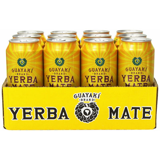 Guayaki Organic Yerba Mate, Lemon Elation, 16 Ounce (Pack of 12)