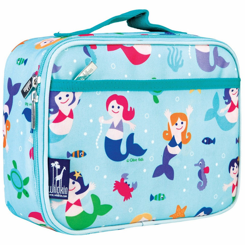 Wildkin Olive Kids Mermaids Lunch Box