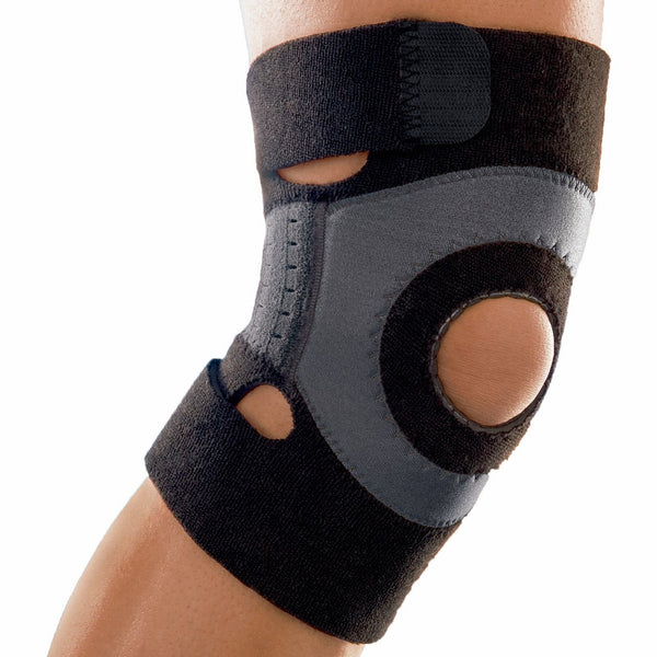 Futuro Sport Moisture Control Knee Support, Provides Support for Stiff Knees, Medium, Moderate Support