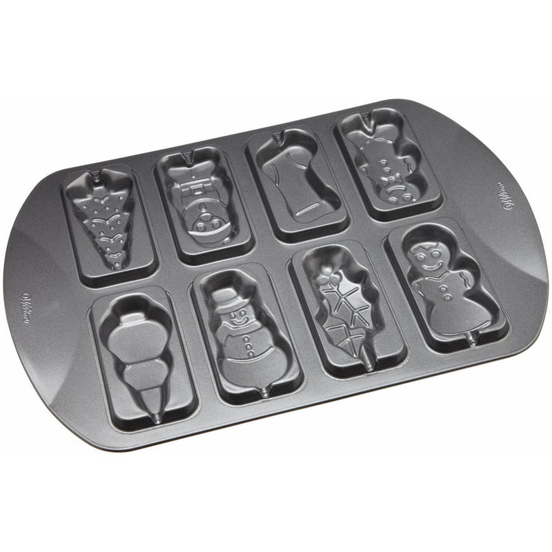 Wilton Nonstick Holiday Cookie Pop Pan
