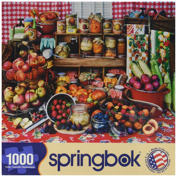 Springbok Puzzles - Pre-serves! - 1000 Piece Jigsaw Puzzle - Large 24 Inches by 30 Inches Puzzle - Made in USA - Unique Cut Interlocking Pieces