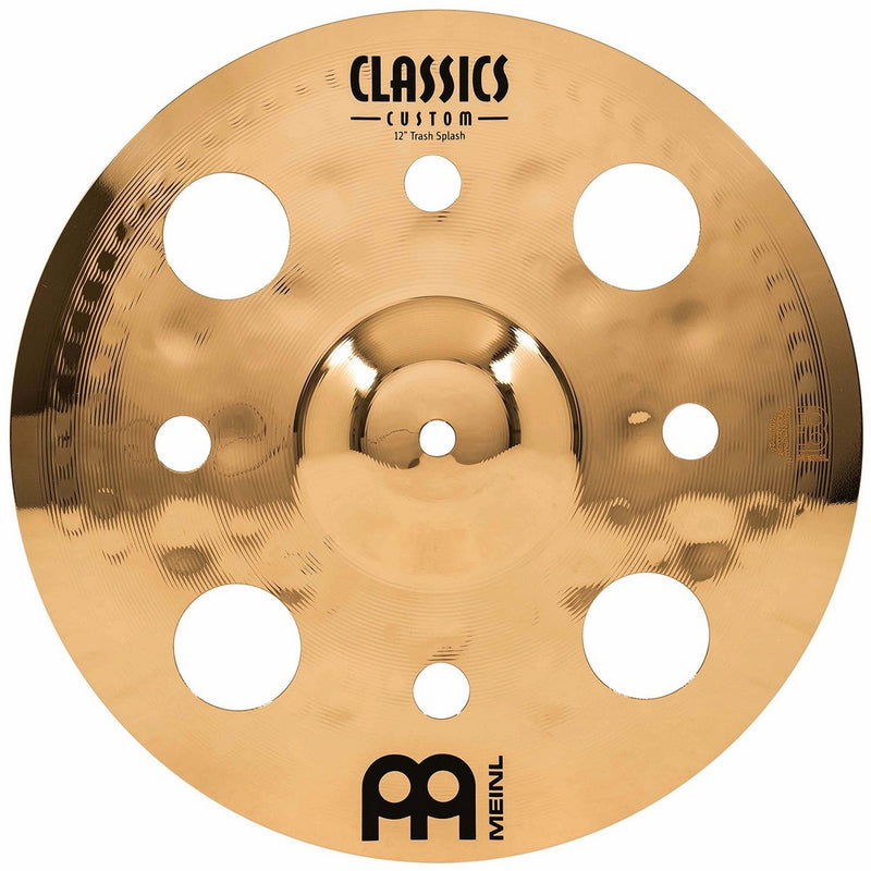 Meinl Cymbals CC12TRS-B Classics Custom 12-Inch Brilliant Trash Splash (VIDEO)