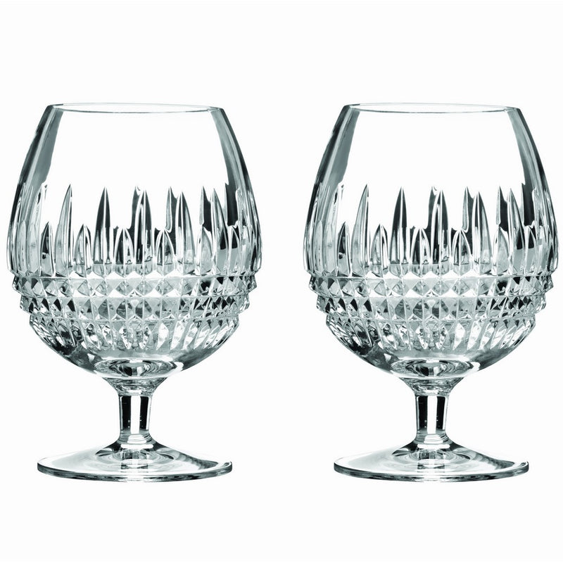 Waterford Lismore Diamond Brandy, Set of 2