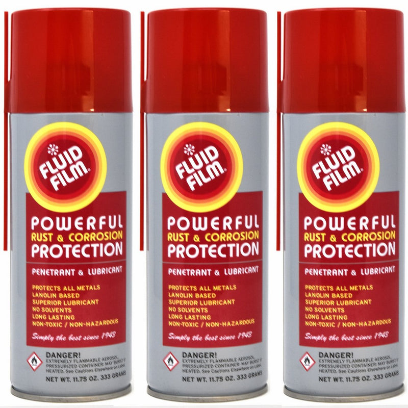 Fluid Film TPAS11 Penetrant/Lubricant Spray (3 Pack)