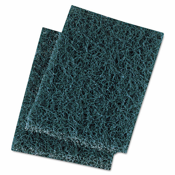 Premiere Pads PAD 188 Ebytra Heavy Duty Scouring Pad, 5" Length by 3-1/2" Width, Blue/Gray (Case of 20)