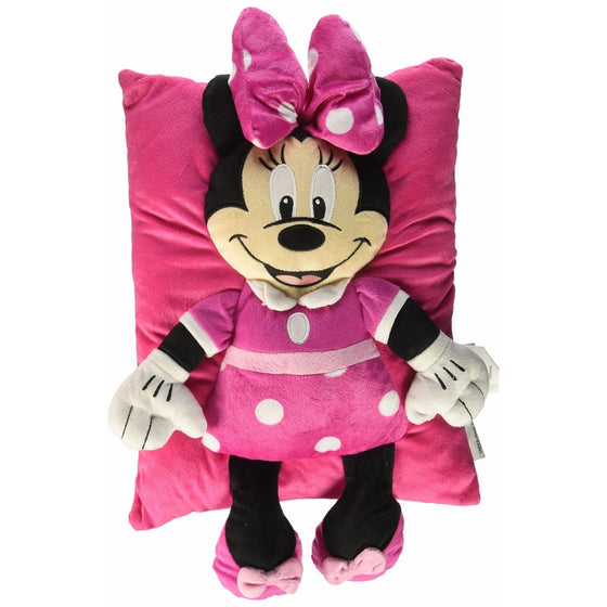 Disney Minnie Mouse Bow Plush Character Pillow