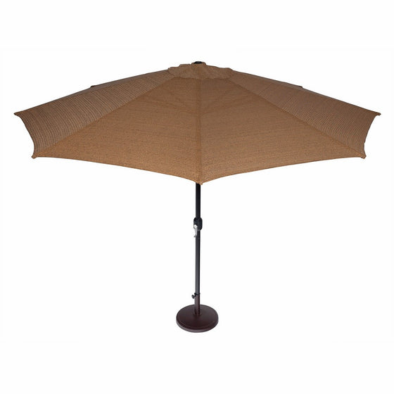 Coolaroo Market Umbrella 11-Feet Mocha