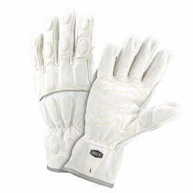 West Chester IRONCAT 9075 Grain Buffalo Leather Utility Gloves: White, X-Large, 1 Pair