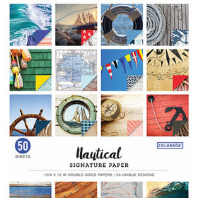 12x12 Signature Paper Pad Nautical
