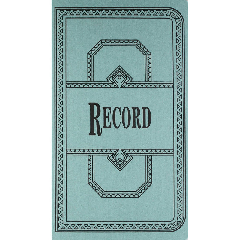 Boorum & Pease 66500R Record/Account Book, Record Rule, Blue, 500 Pages, 12 1/8 x 7 5/8