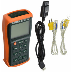 Extech EA15 Easy View Temperature Datalogging Dual Input Thermometer