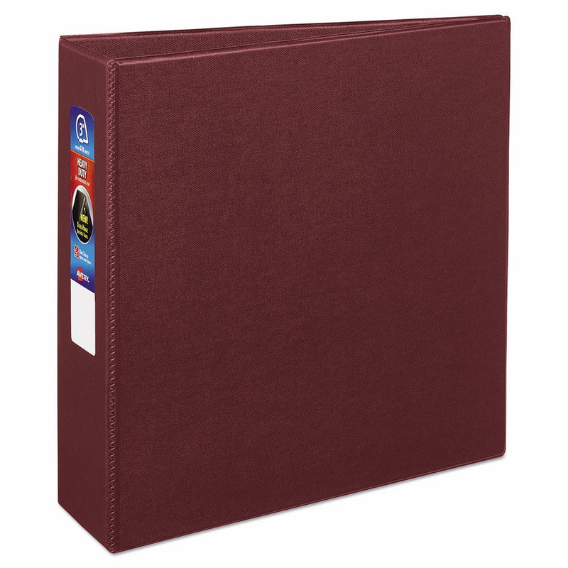 Avery Heavy-Duty Binder with 3-Inch One Touch EZD Ring, Maroon (79363)